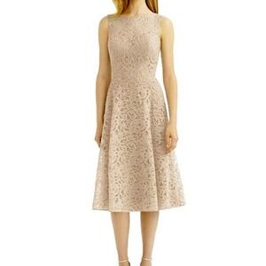 After Six Blush‎ Pink Lace Bridesmaid Cocktail Dress Size: 12